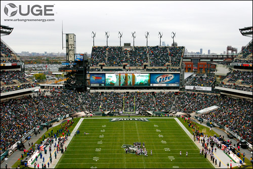 UGE-4K at Eagles Stadium